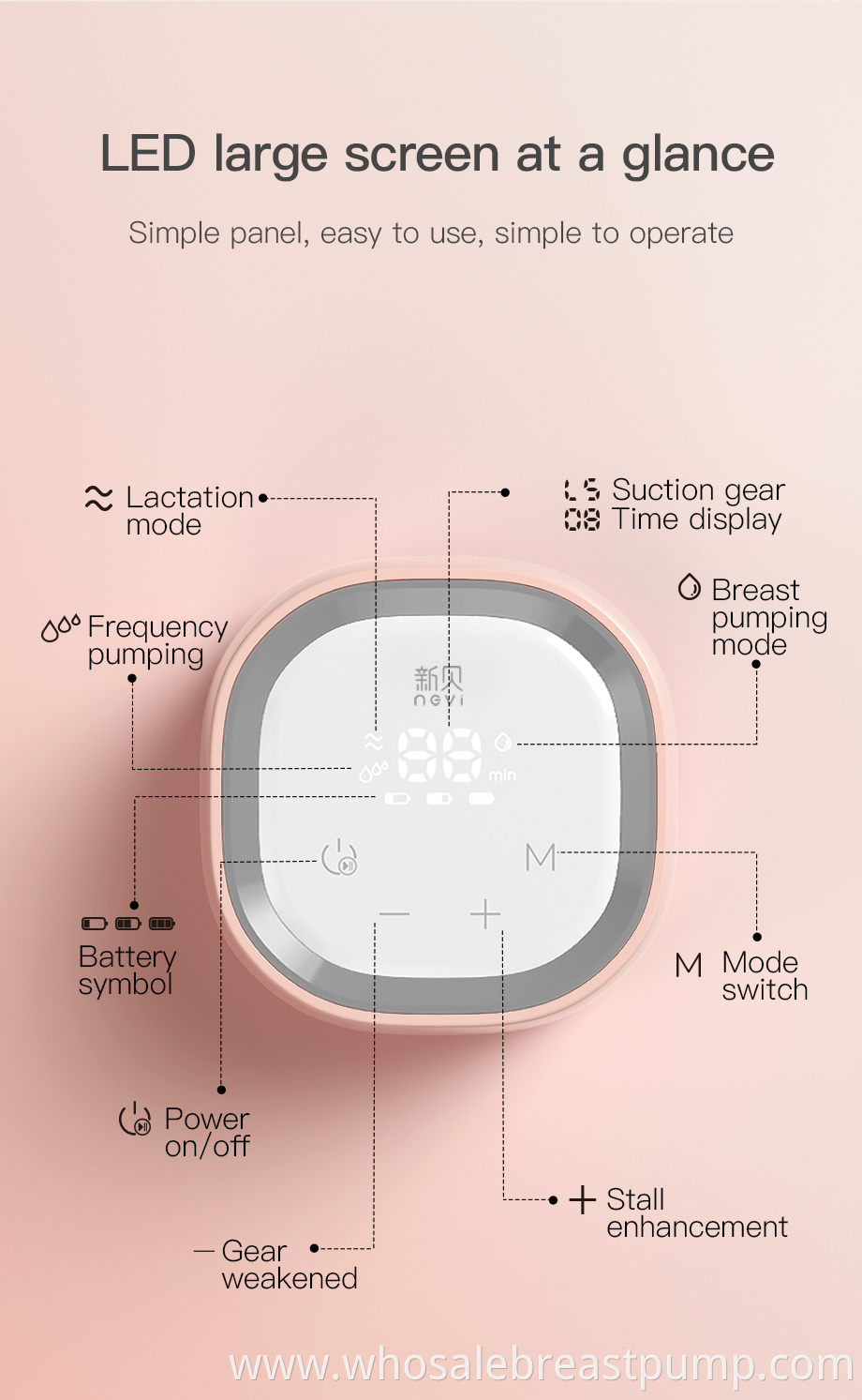 Single Breast Milk Pump